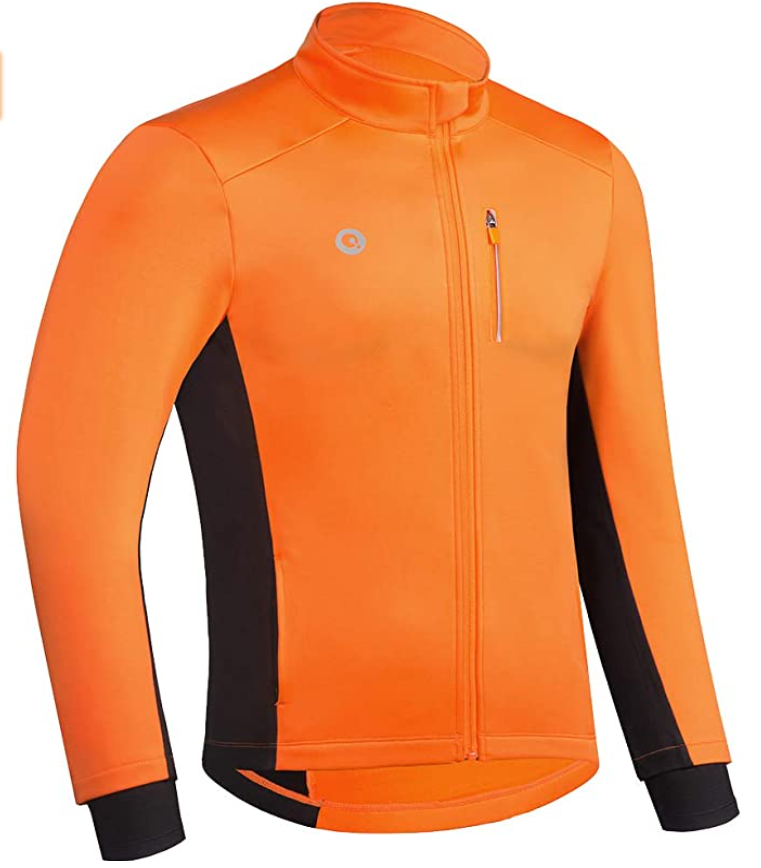 Przewalski Cycling Bike Jackets for Men Women Winter Thermal Running Jacket Windproof Breathable Reflective Softshell Windbreaker