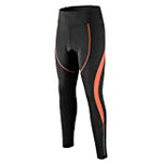 Women's Cycling Pants 3D Padded Compression Tight, Long Bike Bicycle Pants with Wide Waistband