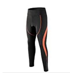 Women's Cycling Pants 3D Padded Compression Tight, Long Bike Bicycle Pants with Wide Waistband