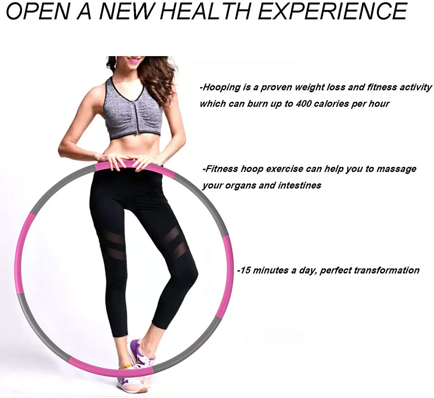 Hula  Sport Hoop  Adult Children Gymnastic Hoop Yoga Waist Exercise