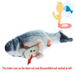 30CM Electronic Pet Cat Toy Electric USB Charging Simulation Fish Toys for Dog Cat Chewing Playing Biting Supplies Dropshiping