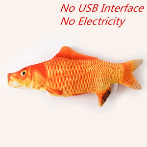 30CM Electronic Pet Cat Toy Electric USB Charging Simulation Fish Toys for Dog Cat Chewing Playing Biting Supplies Dropshiping