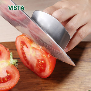 Stainless Steel Finger Protector Hand-Guard for Cutting Vegetables