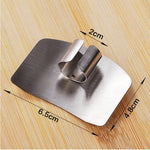 New Stainless Steel Hand Guard Finger Protector Knife Slice Chop Safe Slice Tool