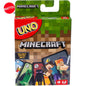 Mattel Games UNO Minecraft Card Game Fun High Fun Multiplayer Toy Designs Paying Board Game Card Family Party Toy