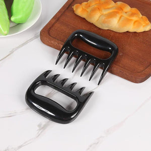 2pc Meat Shredder Claws BBQ Tools Pork Shredder Barbecue Fork Portable Bear Claws Barbecue Fork Pull Meat Shred Pork Clamp