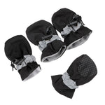 HILIFE Antiskid Puppy Shoes 4pcs Soft-soled Dog Shoes Waterproof Soft Pet Paw Care Pet Accessories Fashion