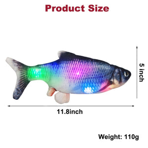 30cm USB Electric Charging Simulation Dancing Jumping Moving Fish Cat Toys  - China Pet Products and Pet Accessories price