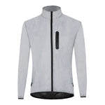 WOSAWE Full Reflective Men's Cycling  Windproof Thick Jacket